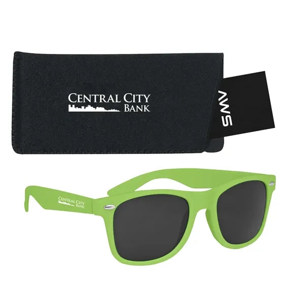 Aws Velvet Touch Malibu Sunglasses With Pouch & Hang Tag