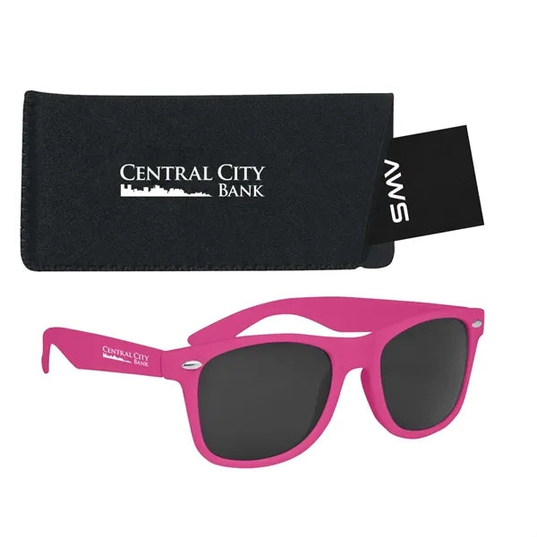 Aws Velvet Touch Malibu Sunglasses With Pouch & Hang Tag