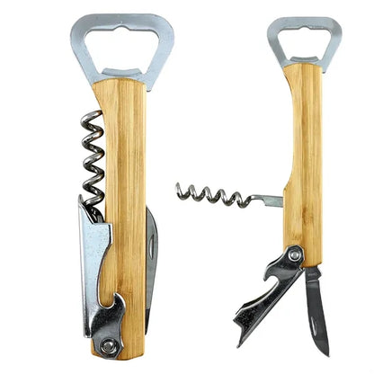 Bamboo 4-In-1 Waiter's Knife