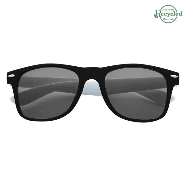 Full Color Colorblock Malibu Sunglasses