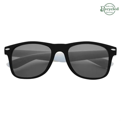 Full Color Colorblock Malibu Sunglasses