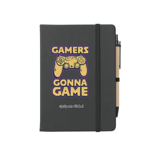 Journal Notebook With Sticky Notes & Flags