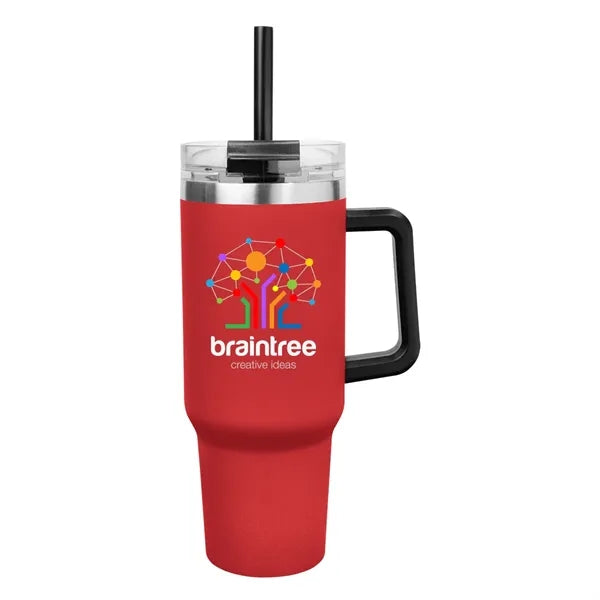 40 Oz. Full Color Intrepid Stainless Steel Tumbler