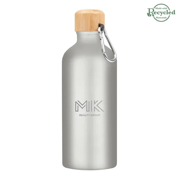 20 Oz. Aluminum Tundra Bike Bottle With Bamboo Lid