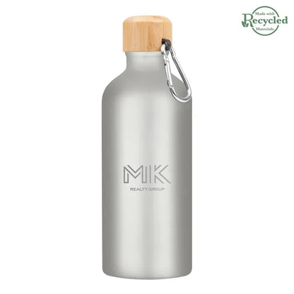 20 Oz. Aluminum Tundra Bike Bottle With Bamboo Lid