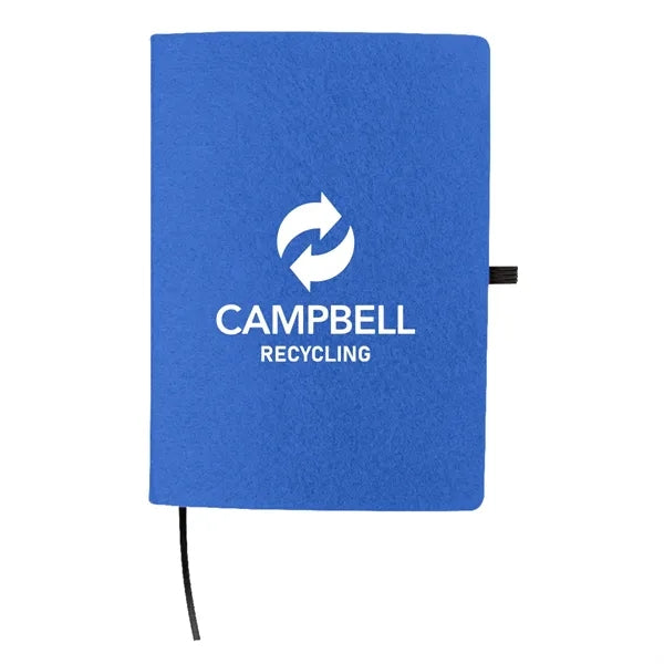 Book Club rPET Felt Notebook