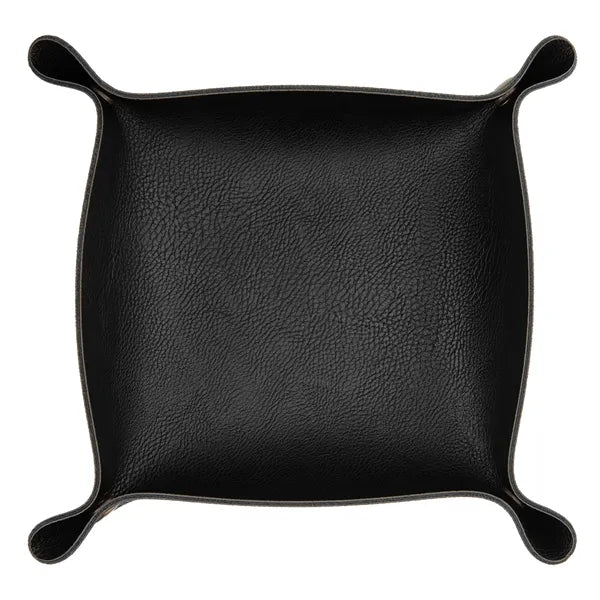 Leatherette Catchall Tray