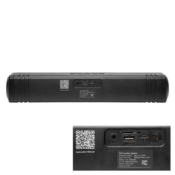 Boomin' Soundbar Speaker