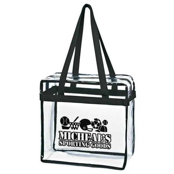 Clear EVA Tote Bag With Zipper