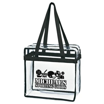 Clear EVA Tote Bag With Zipper