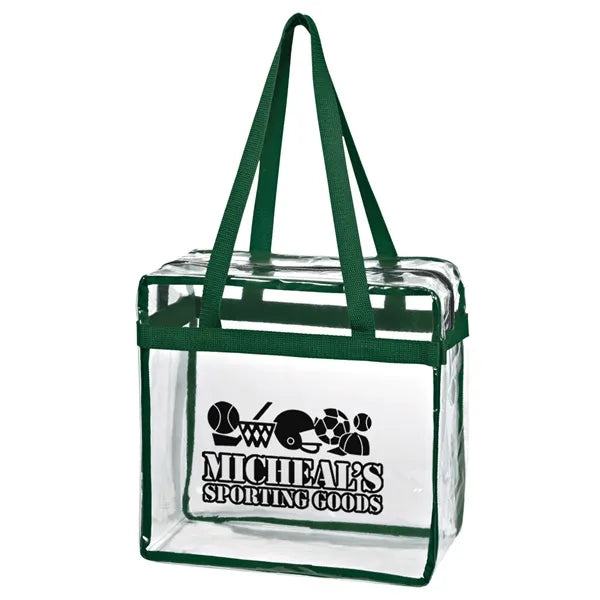 Clear EVA Tote Bag With Zipper