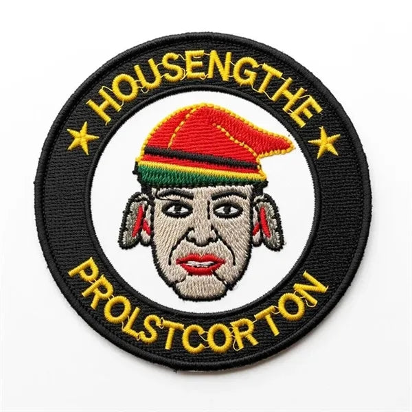 3.5 inches 100% Embroidered Patches - Iron on