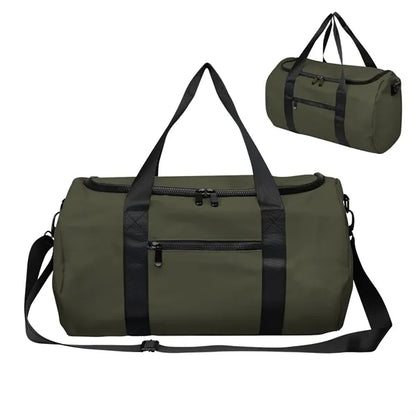 Hudson Recycled Leatherette Duffel Bag