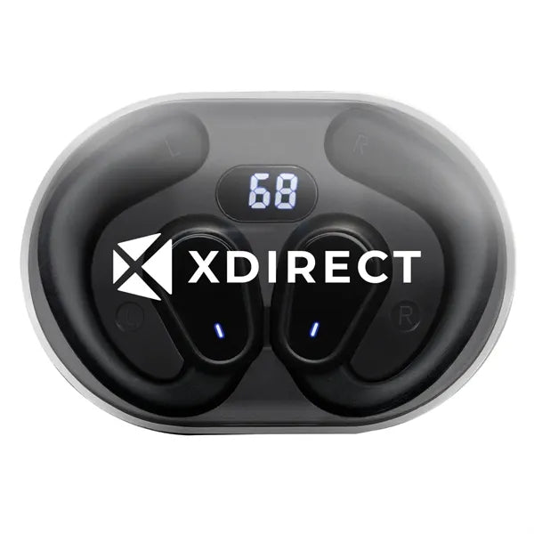 Open Ear TWS Earbuds With Charging Case