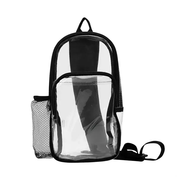 Chloe Clear Crossbody Sling Bag