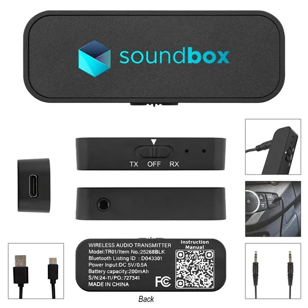 Wireless Audio Transmitter & Receiver