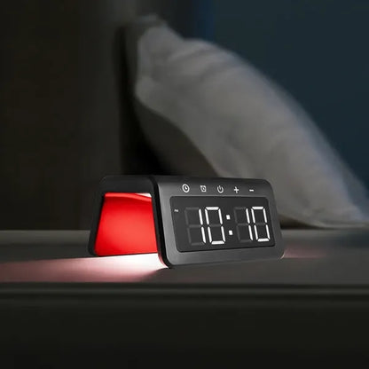 15W Light-Up Wireless Charger Alarm Clock