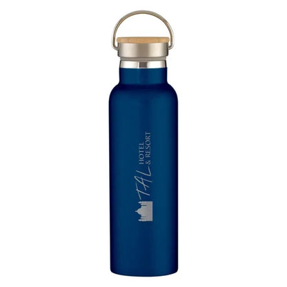 21 Oz. Liberty Stainless Steel Bottle With Wood Lid