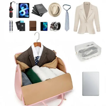 Pu Leather Hand Storage Travel Bag
