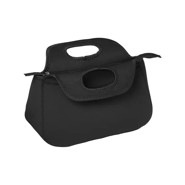 Zippered Neoprene Lunch Cooler Tote Bag