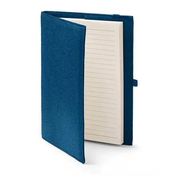 Felt Cover With Refillable Journal Notebook 6.5" X 8.7"