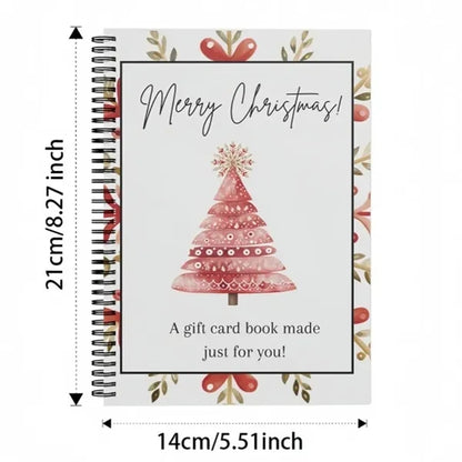 Christmas Gift Card Book