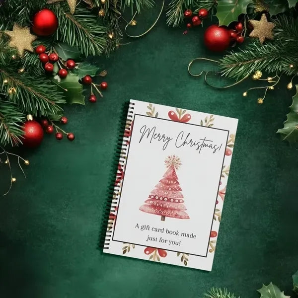 Christmas Gift Card Book