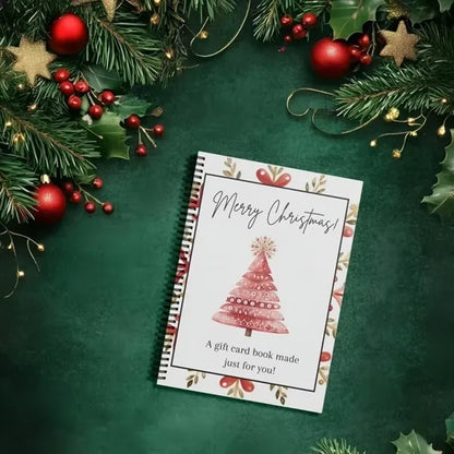 Christmas Gift Card Book