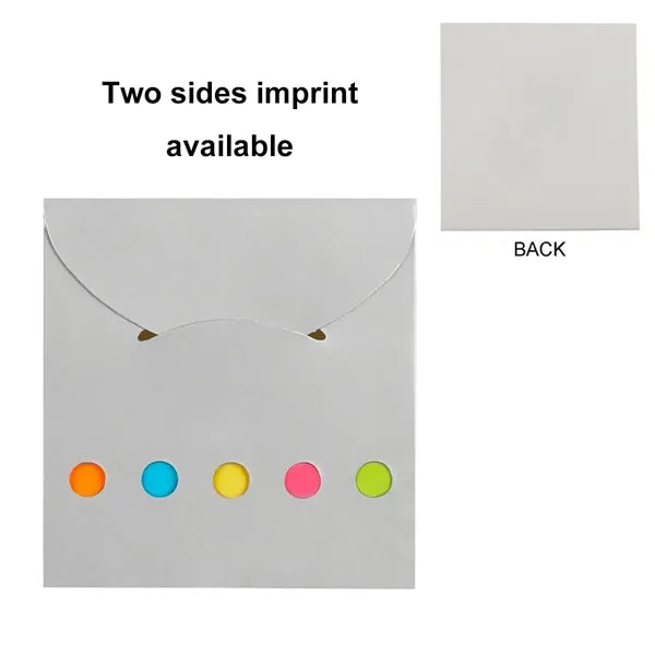 Sticky Notes And Flags In Pocket Case