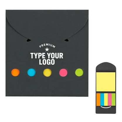 Sticky Notes And Flags In Pocket Case
