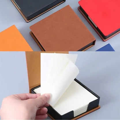 Portable Sticky Note Organizer With Lid