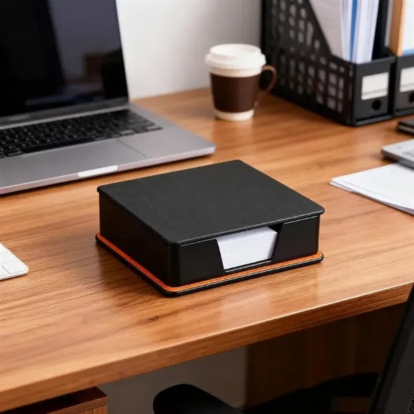 Portable Sticky Note Organizer With Lid