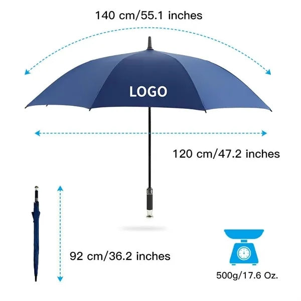 Automatic Open Extra Large Golf Umbrella Windproof