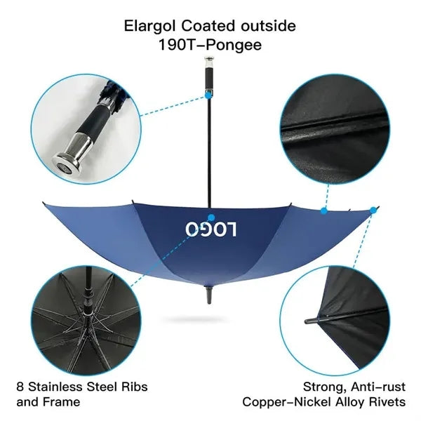 Automatic Open Extra Large Golf Umbrella Windproof
