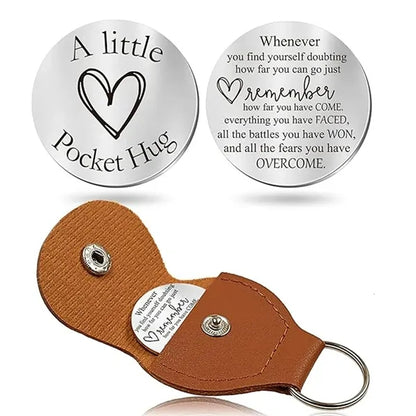 Inspirational Decision Token Keychain