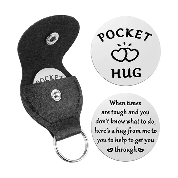 Inspirational Decision Token Keychain