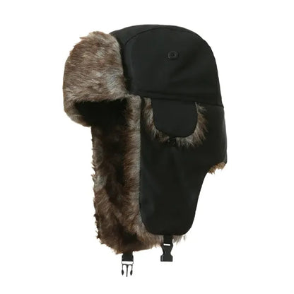 Warm Russian Trooper Hat Winter Skiing Cap