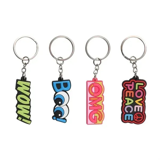 Custom 2'' Soft PVC Keychain