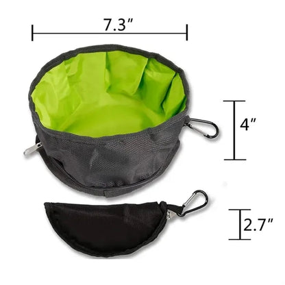 Travel Collapsible Dog Bowls Portable & Light