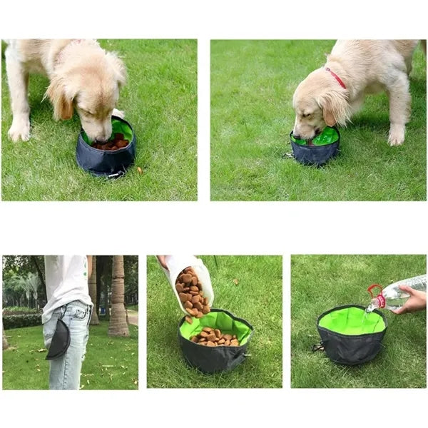 Travel Collapsible Dog Bowls Portable & Light