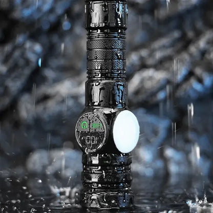 Multifunctional Digital Display Flashlight Magnetic Suction