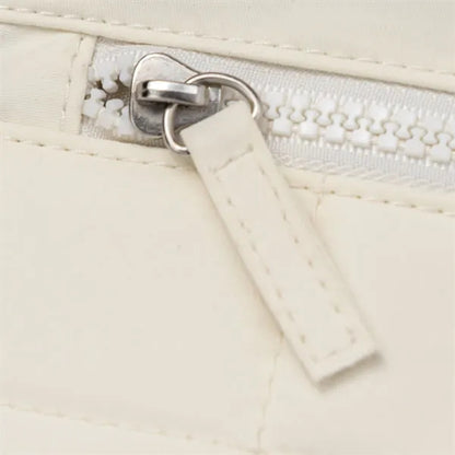 Women'S Small Nylon RIFD Wristlet Wallet With 3 Zippers
