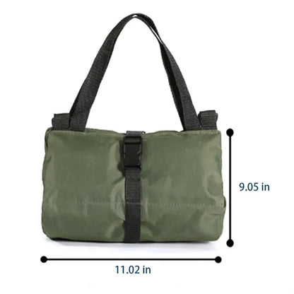 Waterproof Roll-Up Hardware Tool Organizer With 5 Pockets