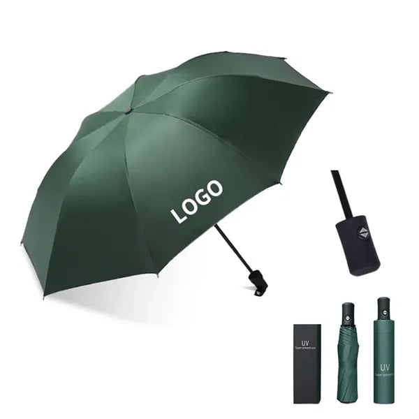 Automatic Sun & Rain Travel Umbrella with Box