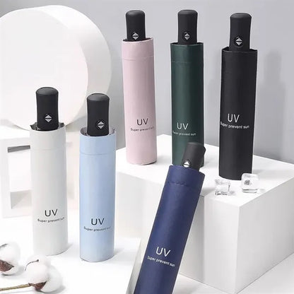Automatic Sun & Rain Travel Umbrella with Box