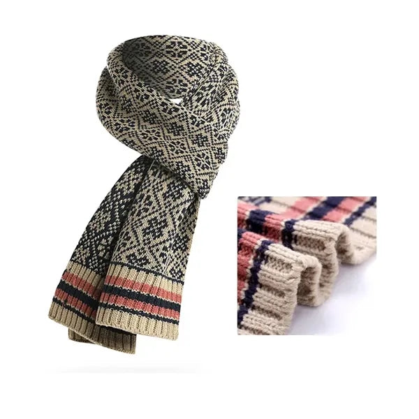 Winter Scarf Hat Gloves Set for Women