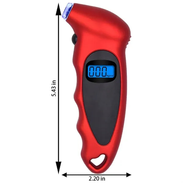 High-Precision Digital Tire Pressure Gauge With Handle