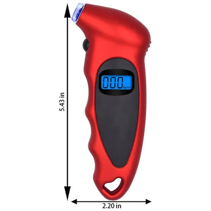 High-Precision Digital Tire Pressure Gauge With Handle