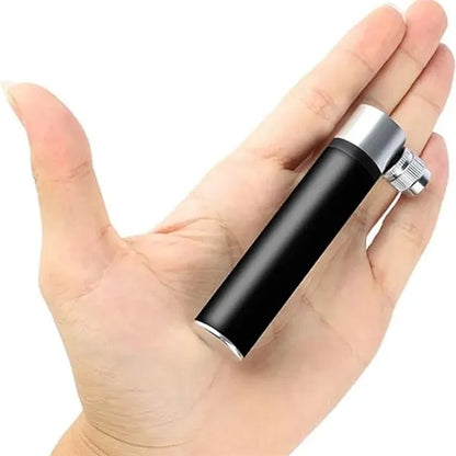 Portable Aluminum Bicycle Pump with Needle Storage Bag