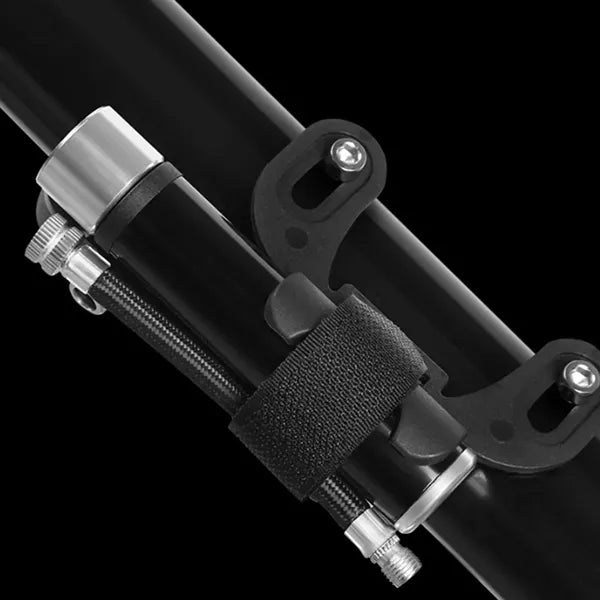 Portable Aluminum Bicycle Pump with Needle Storage Bag